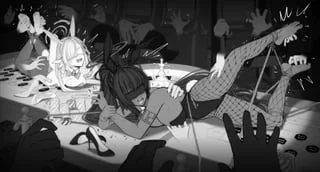 Bunny girls tied up (kusujinn)