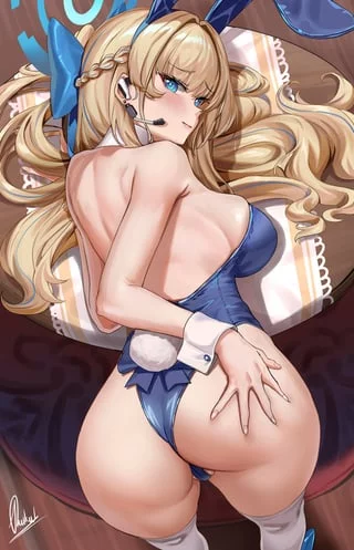 Snazzy Toki bent over (Piukute_Maple) [Blue Archive]