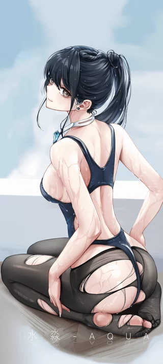 Soaked Pantyhose