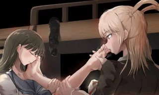 Erika & Akebi [Artist: rencaichch]