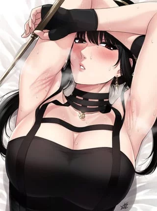Assassin work makes Mommy Yor sweaty (XTERcomic)