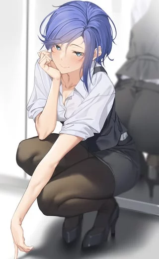 Cute Office Lady [Artist's Original]
