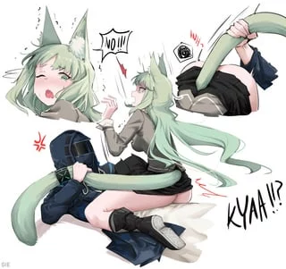 I cannot stop thinking about having my tail pulled whilst you fuck me ♡ mewwwww~