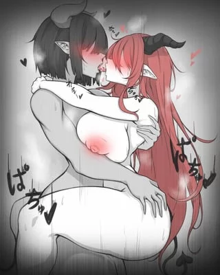 Mmrrph~ 💋 *slurrp* *smoooch* That's it, be a good girl and keep swallowing mommy's spit until you can't think of anything else but me...