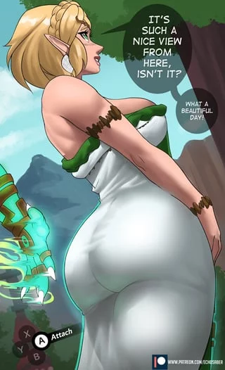 Zelda's nice view (EchoSaber) [The Legend of Zelda]