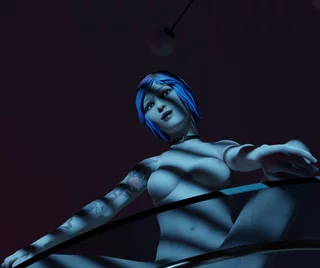 Poser Chloe top of the table (3fantasyx) [life is strange]