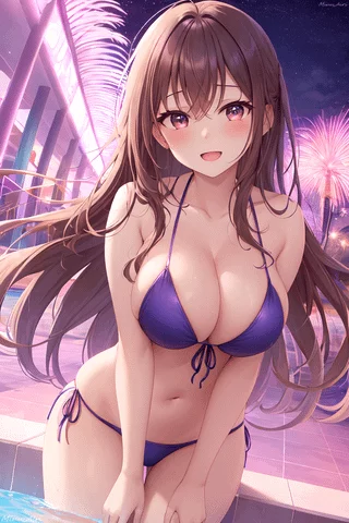 Purple Bikini