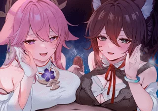 Ara Ara mommies Yae and Tingyun