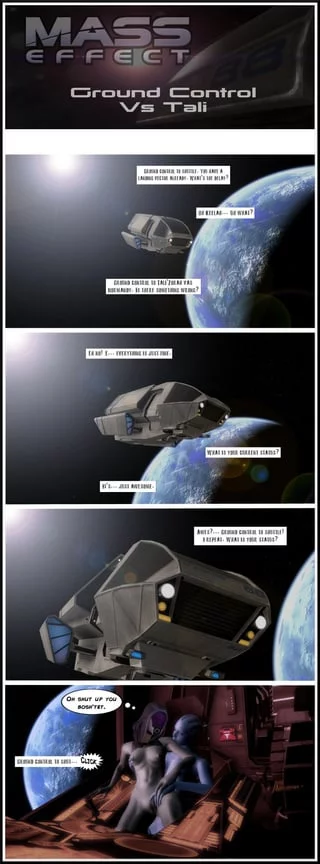 Tali Vs ground control. Tali'Zorah (Rastifan) [Mass Effect]