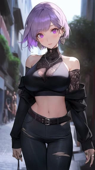 Strolling through Town