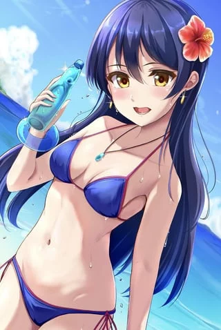 Bikini and Ramune