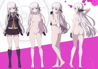 Kirigiri showing everything off