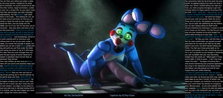 Bonnie Catches You~ [Femboy Dom] [Josou-Seme] [Very long] [Wholesome] [MxM] [Anal] [Oral] (My first caption attempt ever)