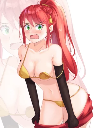 Jaune walked in on Pyrrha undressing (itssoyisus) [rwby]