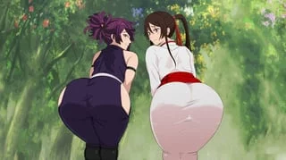 Stuck on a dangerous island with (Yuzuriha) and (Sagiri)? You can certainly bet my last moments will be fucking these two wildly