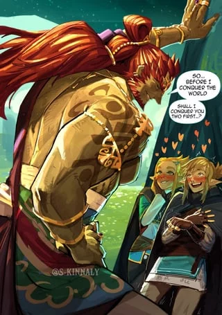 oh no our ennemy is hot, even the hero can't resist his looks we're so doomed...