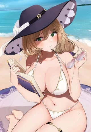 Lisa: I live nice warm weather at the beach!