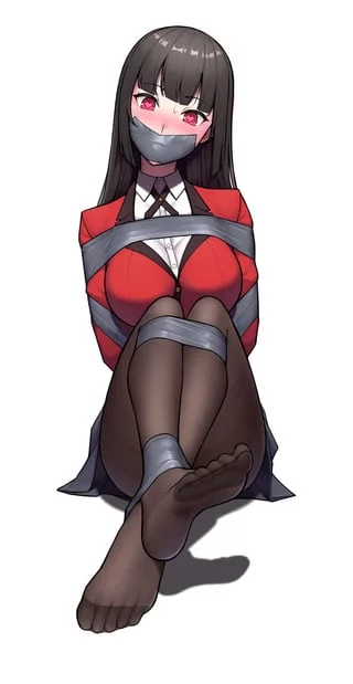 "Mmph!~ Hmmph!~ Hmmph!~" (I want to be your cute hostage who just developed Stockholm Syndrome.)