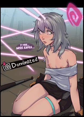 "I-i'll obey, ma'am. I'm all yours"