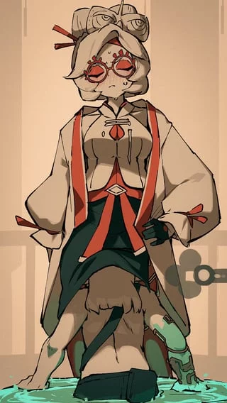 Linky, you need to stop surprising me by entering my lab like this! Although, this might help my research about your new abilities~