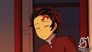 *Turns Into Araragi* [Nezuko]