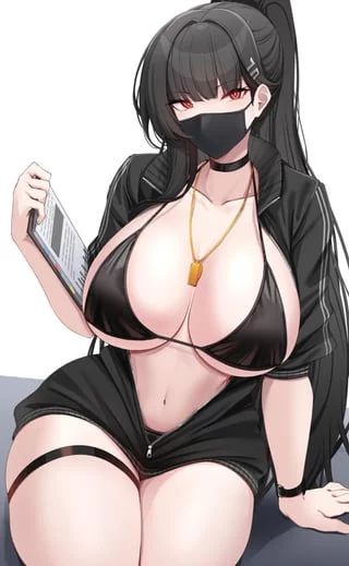 Rio letting them breathe (@001Kanta)[Blue Archive]
