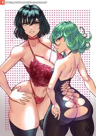 Fubuki & Tatsumaki (XHAart) [One Punch Man]