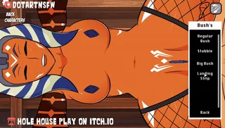 Ahsoka Creampied In Fishnets (Hole House)