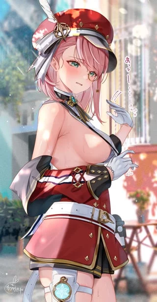 Charlotte feeling hot
