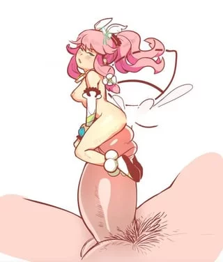 Would love to be a little fairy, grinding my small pussy on a larger being's cock ~