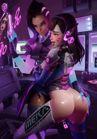 Sombra & D.va (M71) [Overwatch]