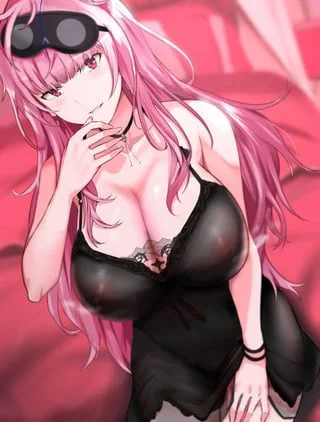 Calli in sheer nightwear (Cafekun)[Hopetiteve]