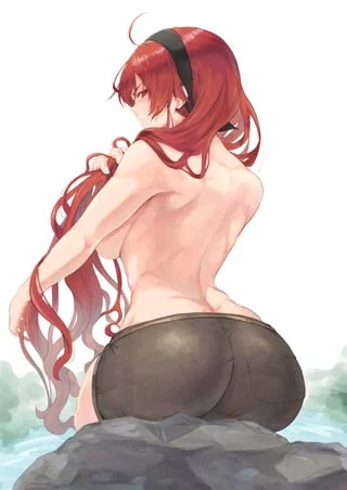 Eris sitting down (Saico556) [Mushoku Tensei]
