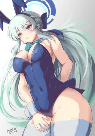Morgan in Toki's Bunny Outfit [Fate/GO & Blue Archive]