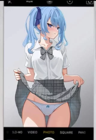 H-Here...just stop bullying me! (I want to be the hot girl who seceretly got bullied by you.)