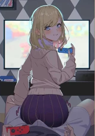 "whats wrong big Bro are you really lose to your little sis? '' I want to be your little sister that only wins because of unfair methods