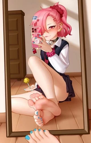 Pretty feet