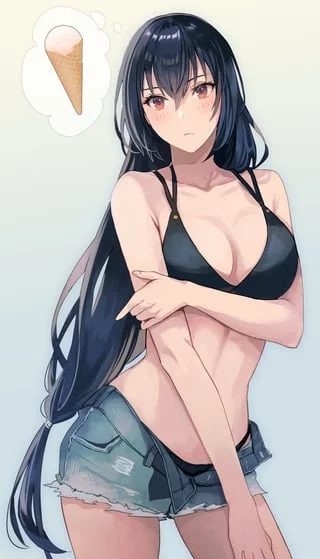 Nagato craving for some ice cream [Kancolle]