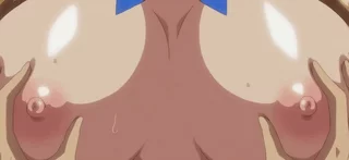 Touching breasts