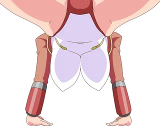 Mei-Fang doing push-ups (ebata) [Arcana Heart]