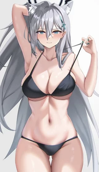 Shiroko cute blush (azarasinanoka) [Blue Archive]