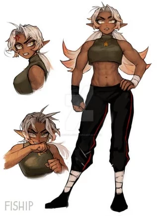 Buff elf by matilda fiship [Original]