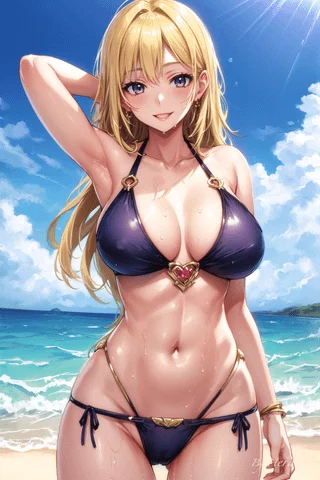 Purple Bikini