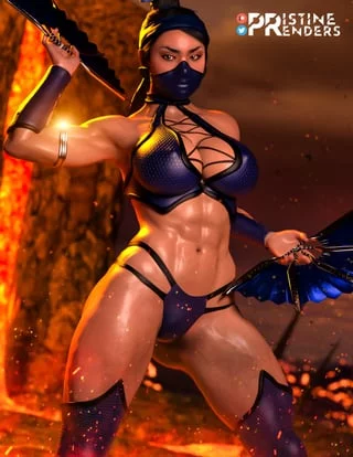 Kitana (Pristine Renders) [Mortal Kombat]