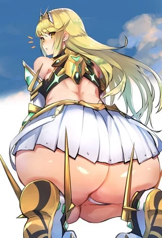 Mythra invites you to use her ass as you please