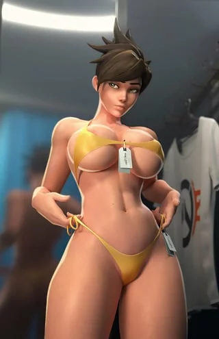 Tracers tits are bursting