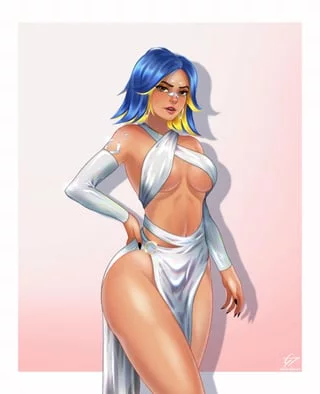 I see your outfit isn’t as revealing as mine is (I want to meet you at a party where everyone has random outfits given by a random website)