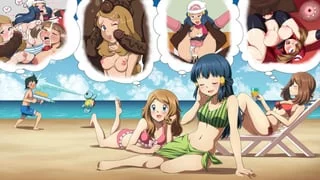 Nothing unusual, just girls dreaming about big black cocks, (Serena, May and Dawn)