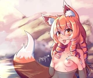 Bratty fox used taunt (Artpoppytart)