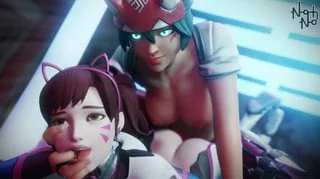 Futa Kiriko fucking D.va